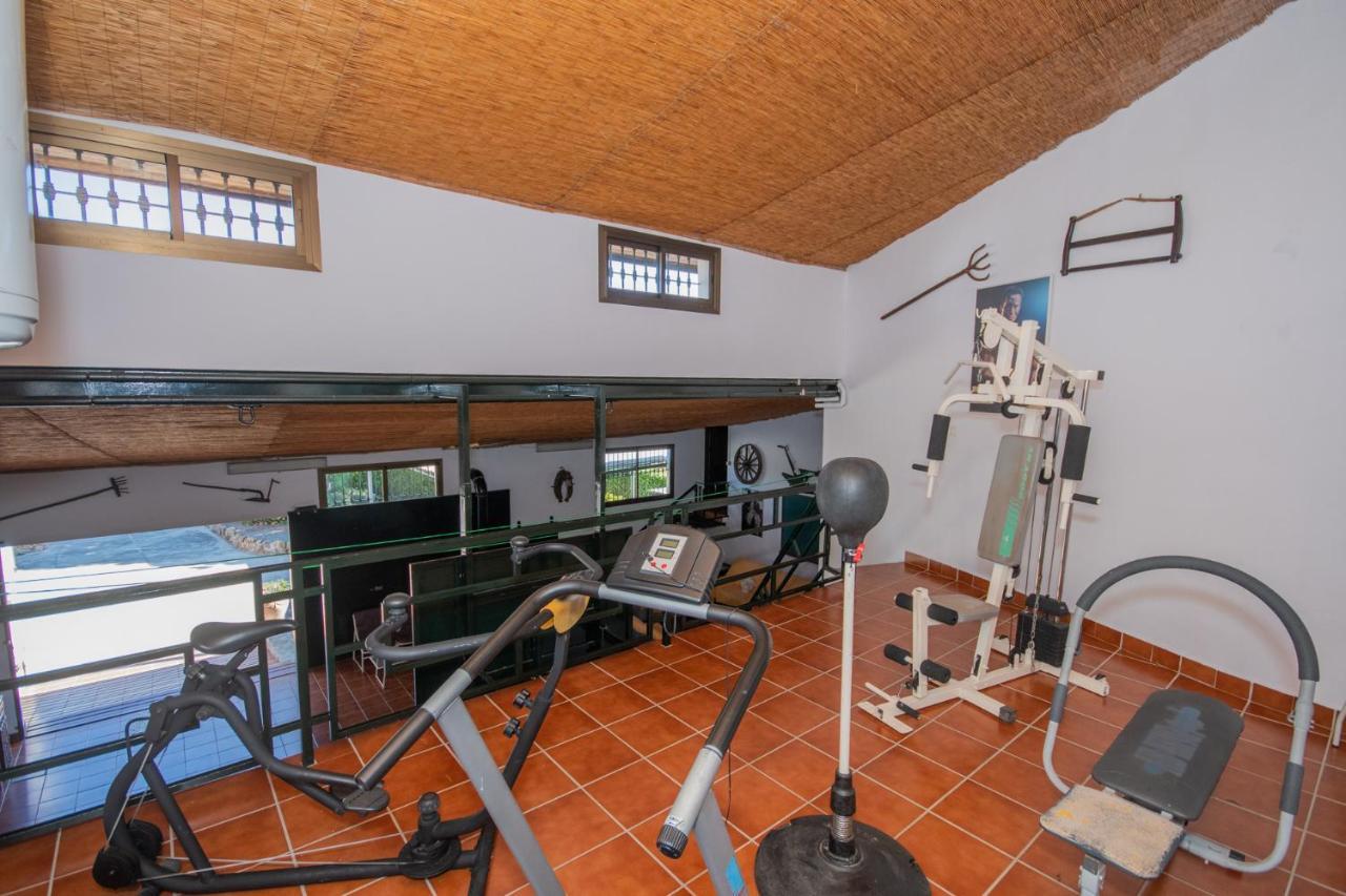 Tu Villa Rural Cortijo Los Cantos 7 Dormitorios Piscina Privada Alhaurin el Grande Bagian luar foto